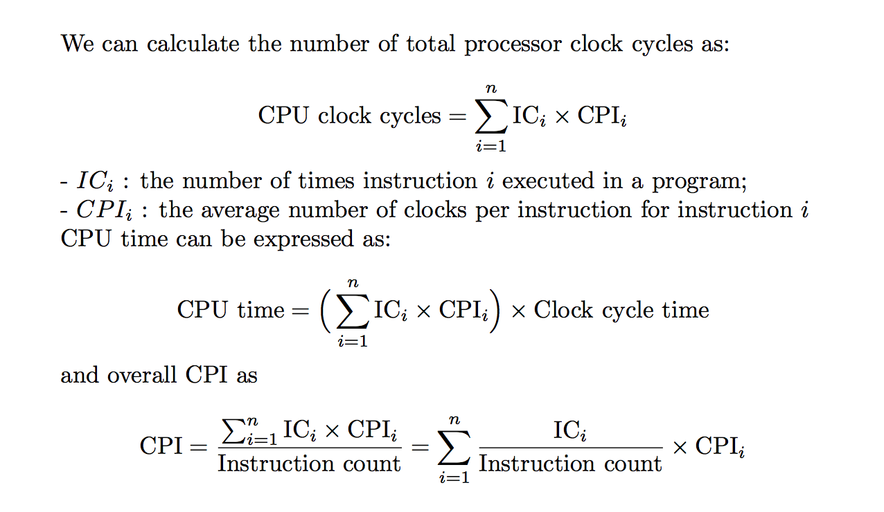 CPU time